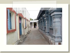Passage to the puja hall