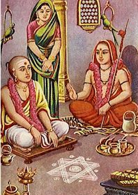 Sri Sankara and
                Mandala Mishra