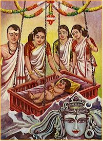 Sri Adi Shankara is
                born...