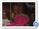 Pushpabhishekam with roses