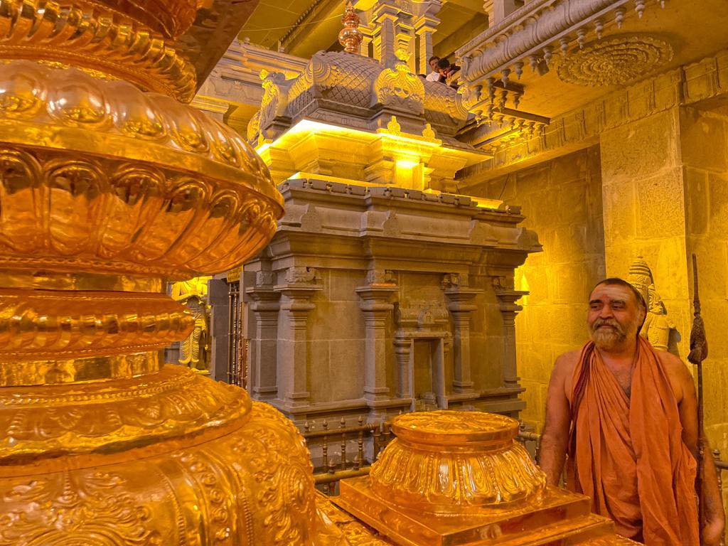 Visit to Sri Lakshmi Narasimha Swami temple at Yadagirigutta