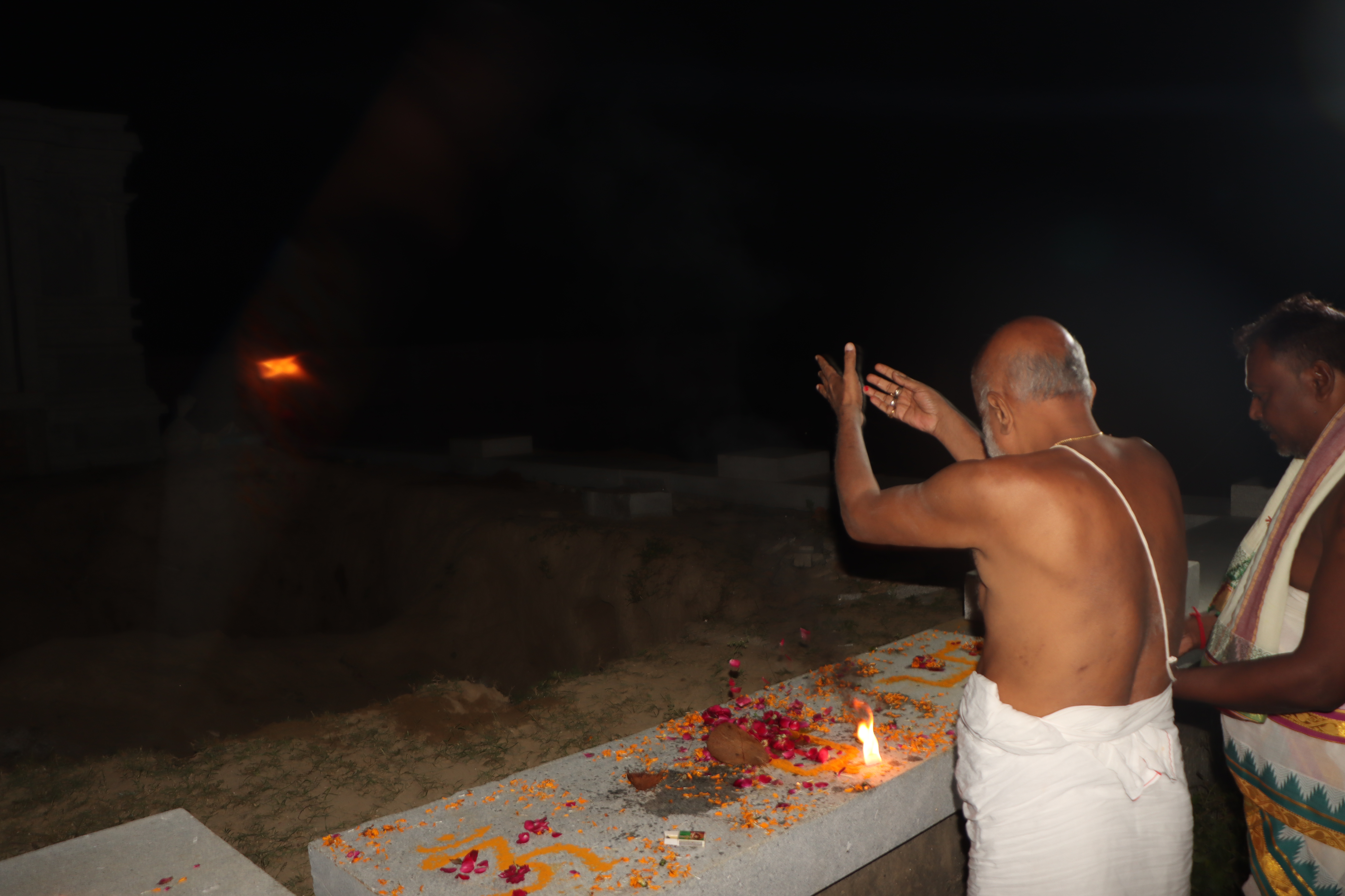Shankaracharya visit Satyanarayana Mandir