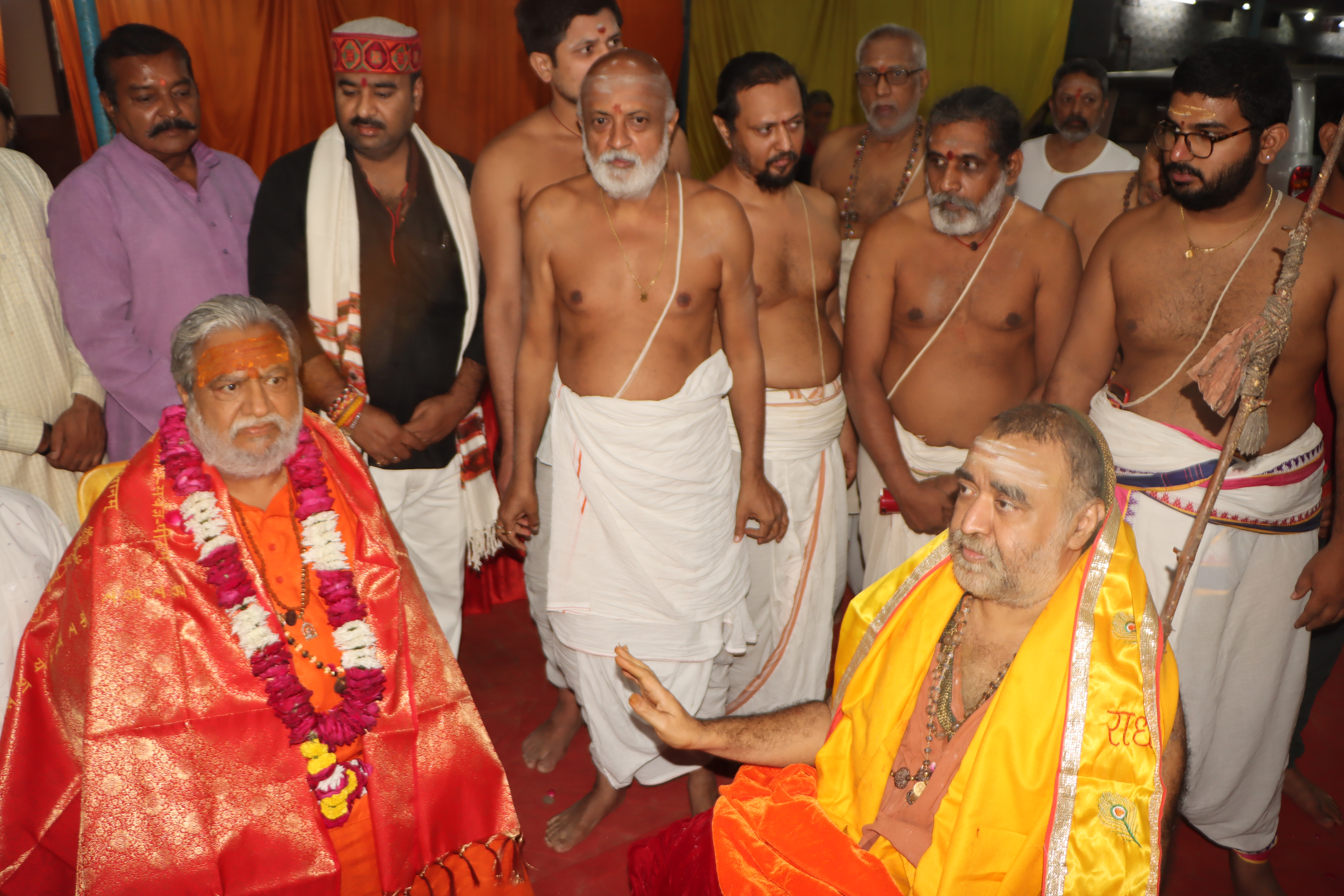Shankaracharya visit Naradananda Ashram