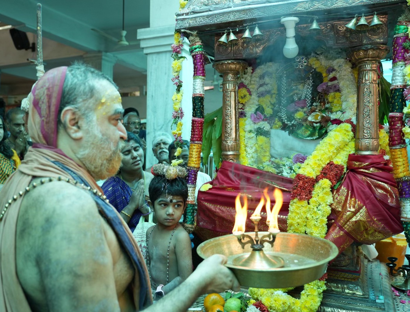 Arudra Darshanam- Visesha pujas performed to Sri Ramanatha Swami at Shrimatam