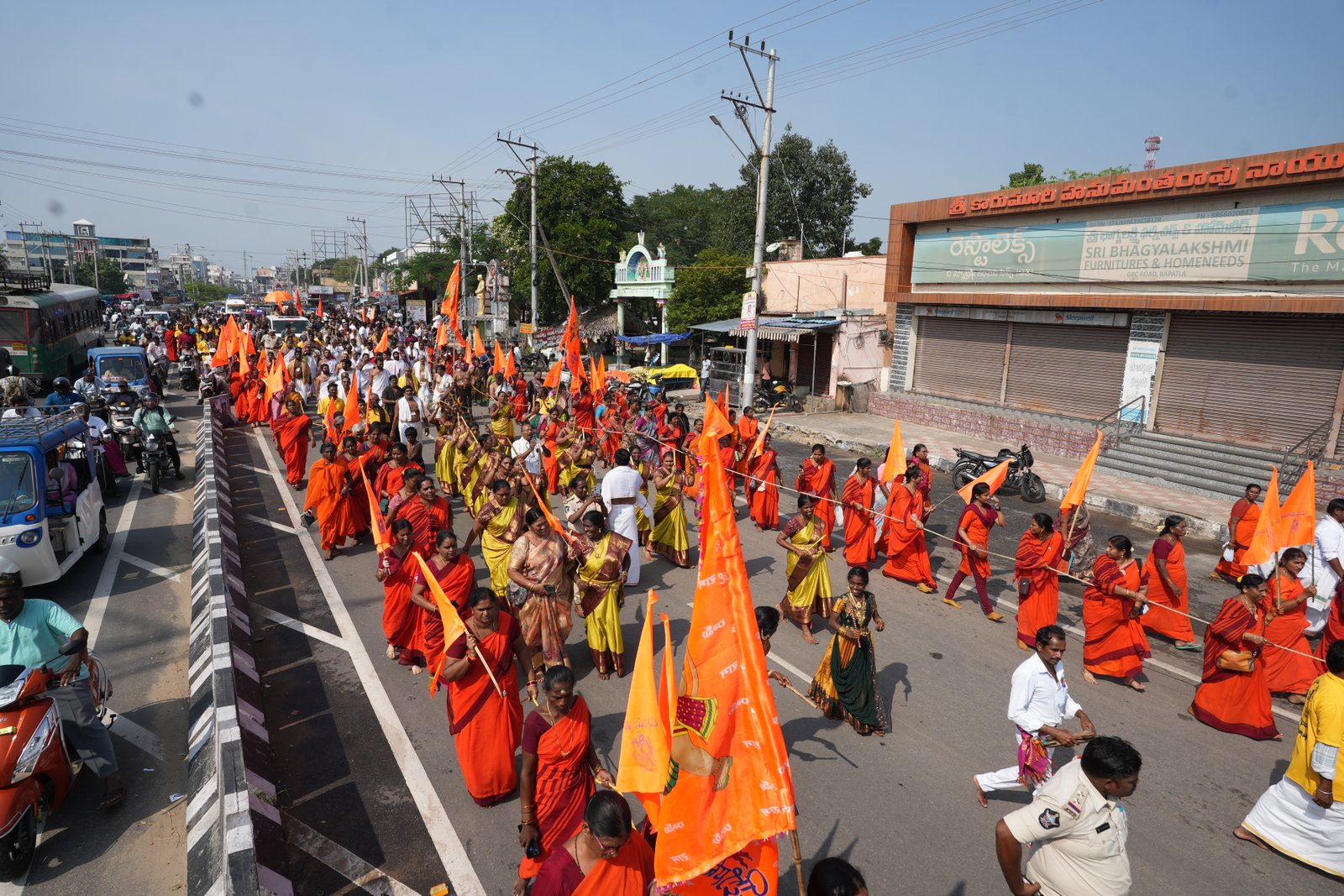 Kumbabhishekam at Bapatla