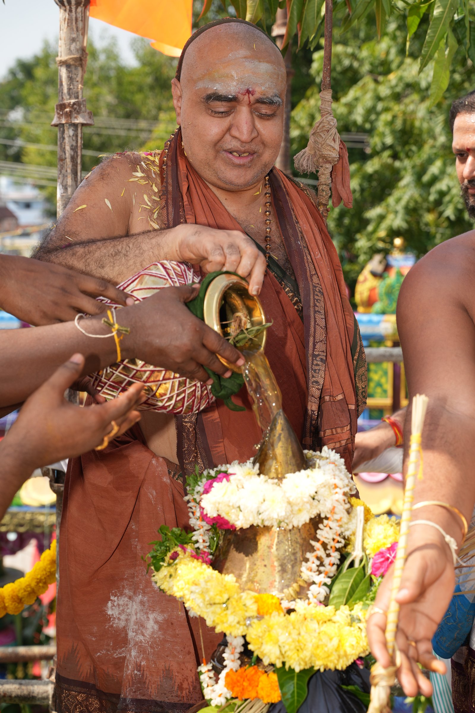 Kumbabhishekam at Bapatla