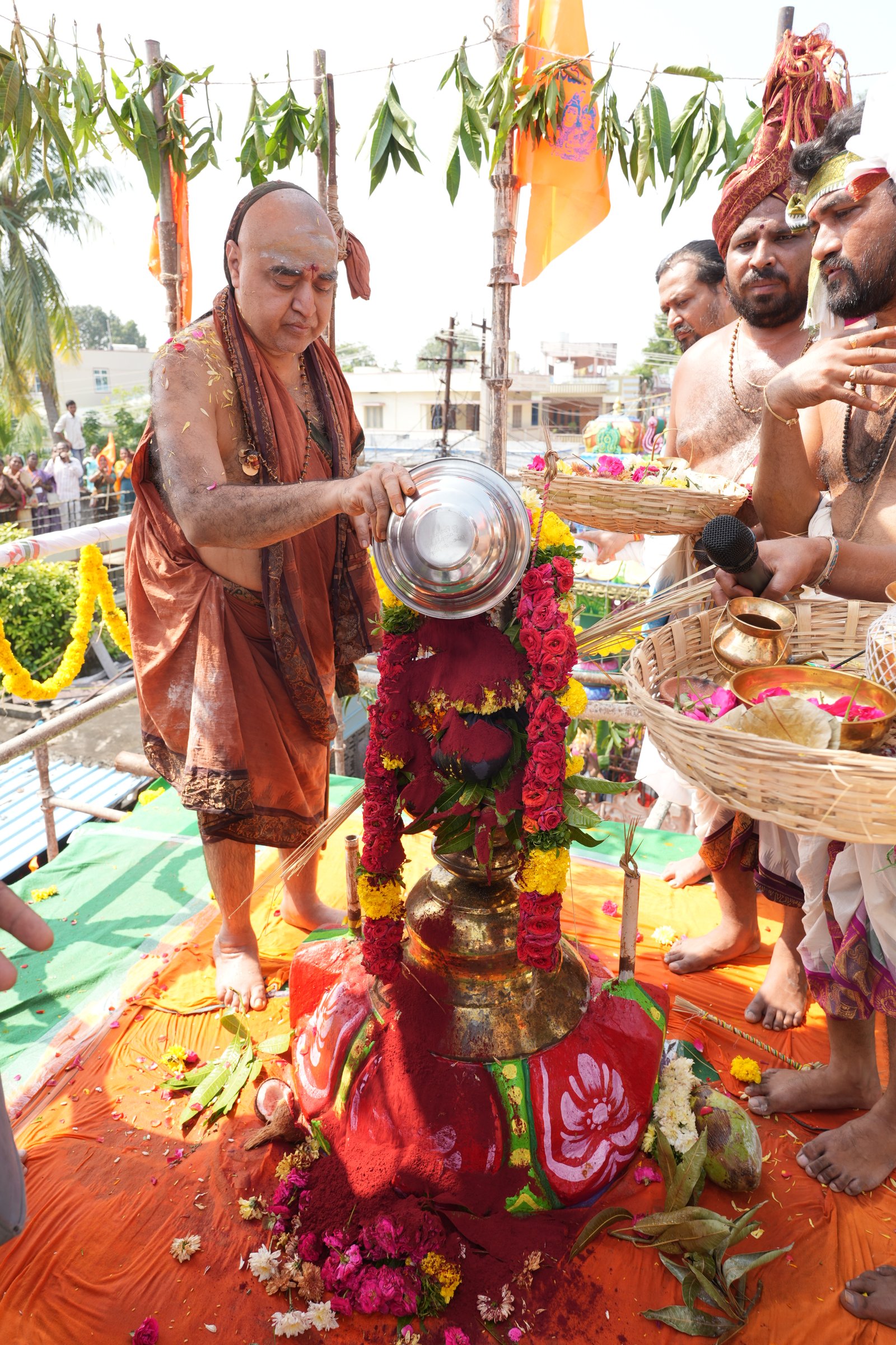 Kumbabhishekam at Bapatla