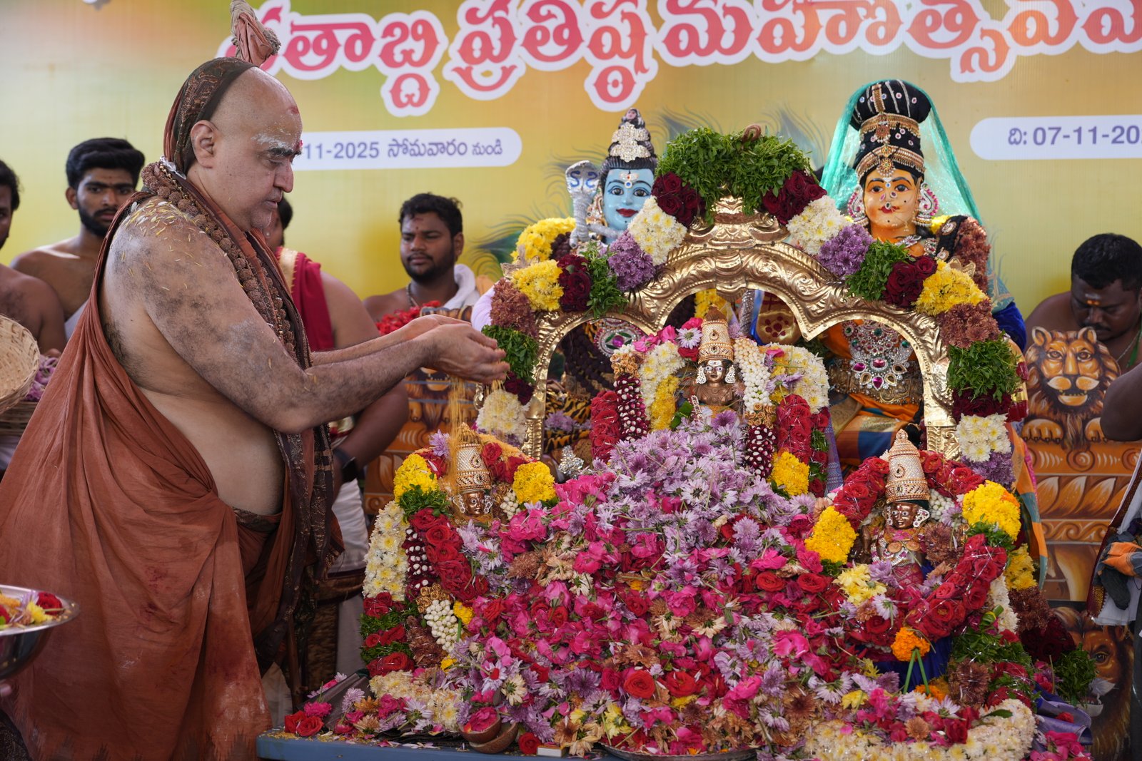 Kumbabhishekam at Bapatla