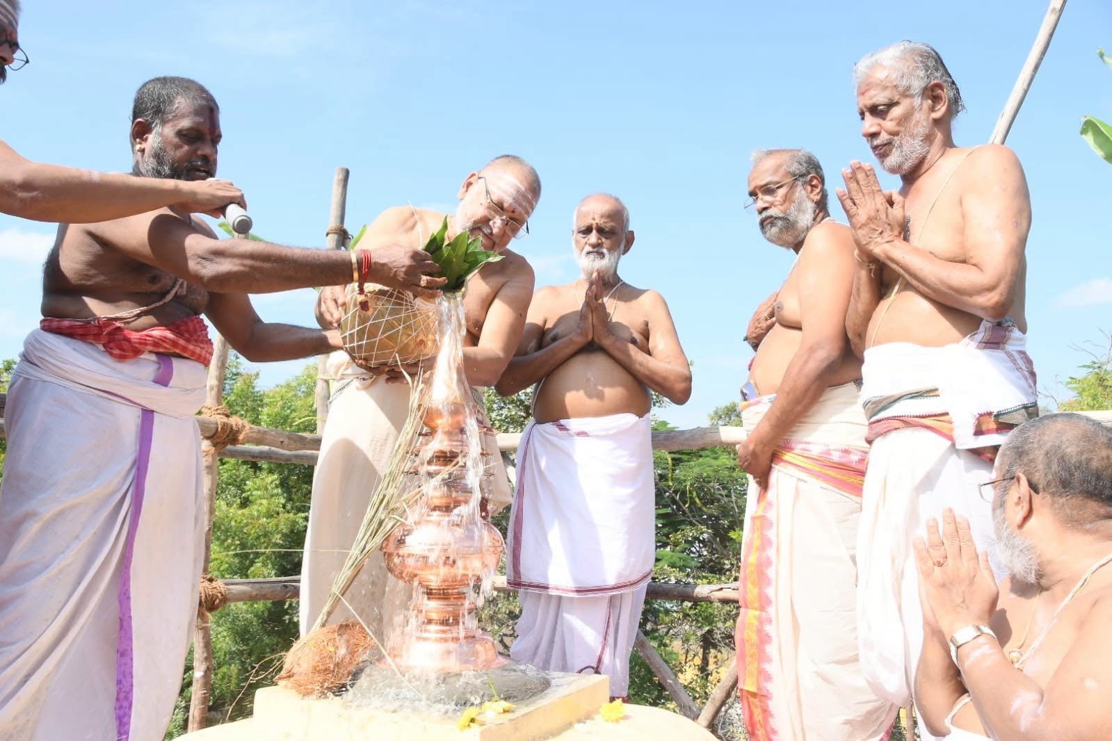 Kumbabhishekam of Sri Agatheeswarar & Sri Hayagreeswarar Temple performed