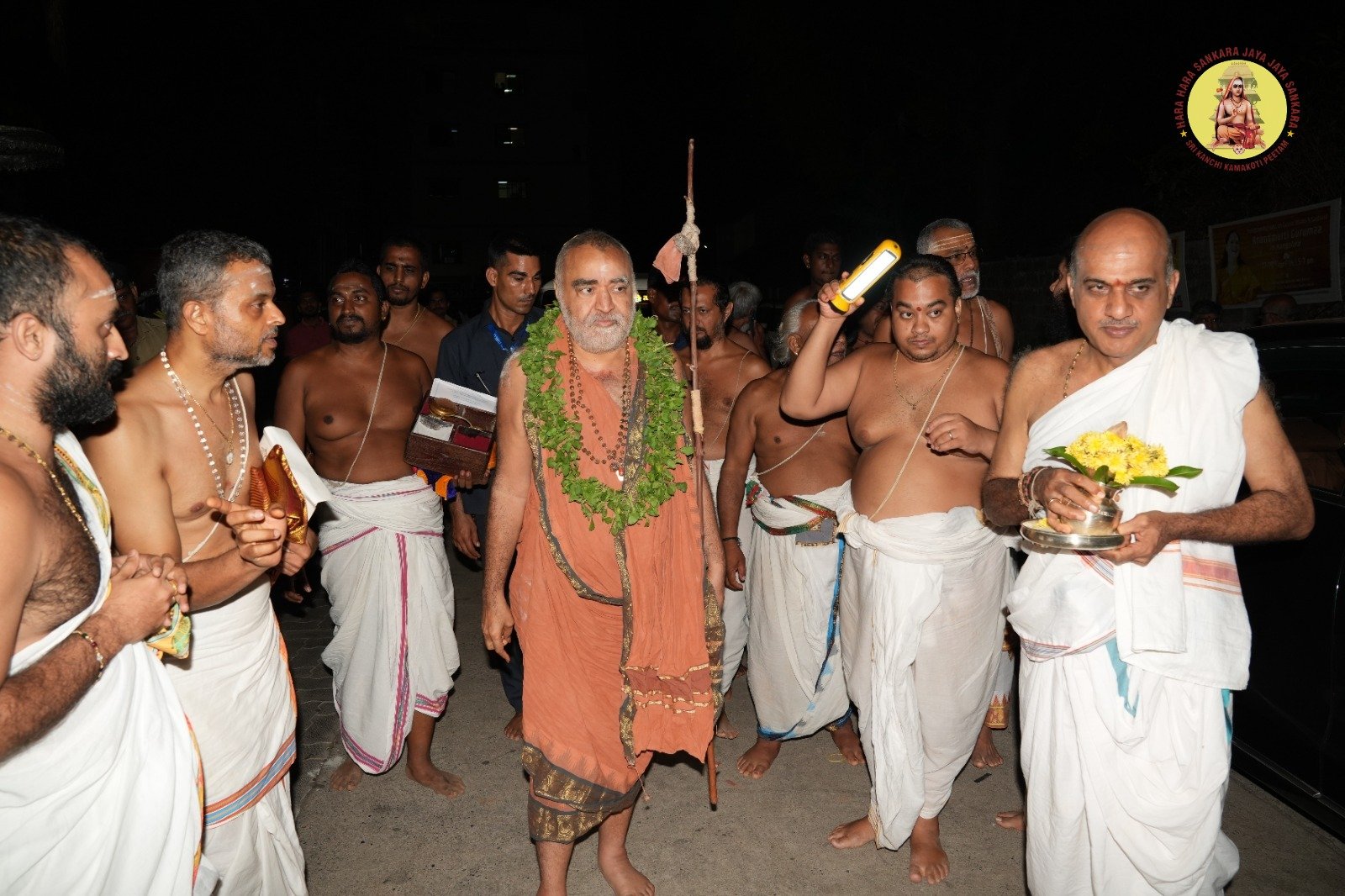 Mangalore Yatra - Pujya Shankaracharya visits Sri Radhakrishna Mandir