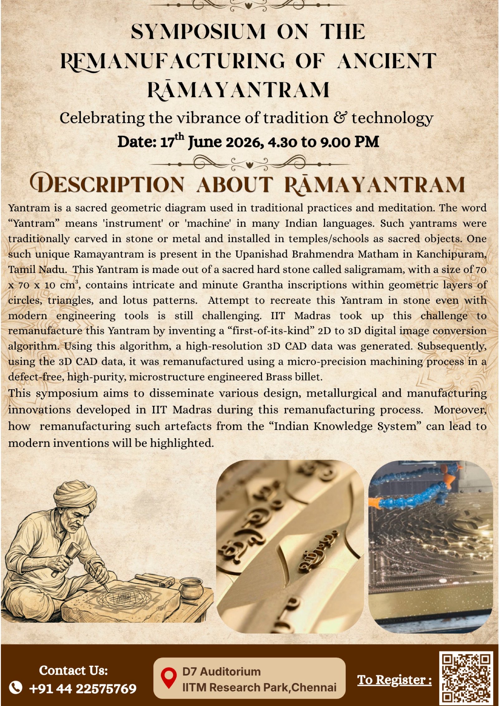 Pujyashri Shankaracharya Swamigal to bless the Symposium on Rama Yantra at Chennai Pujyashri Shankaracharya Swamigal to bless the Symposium on Rama Yantra at Chennai