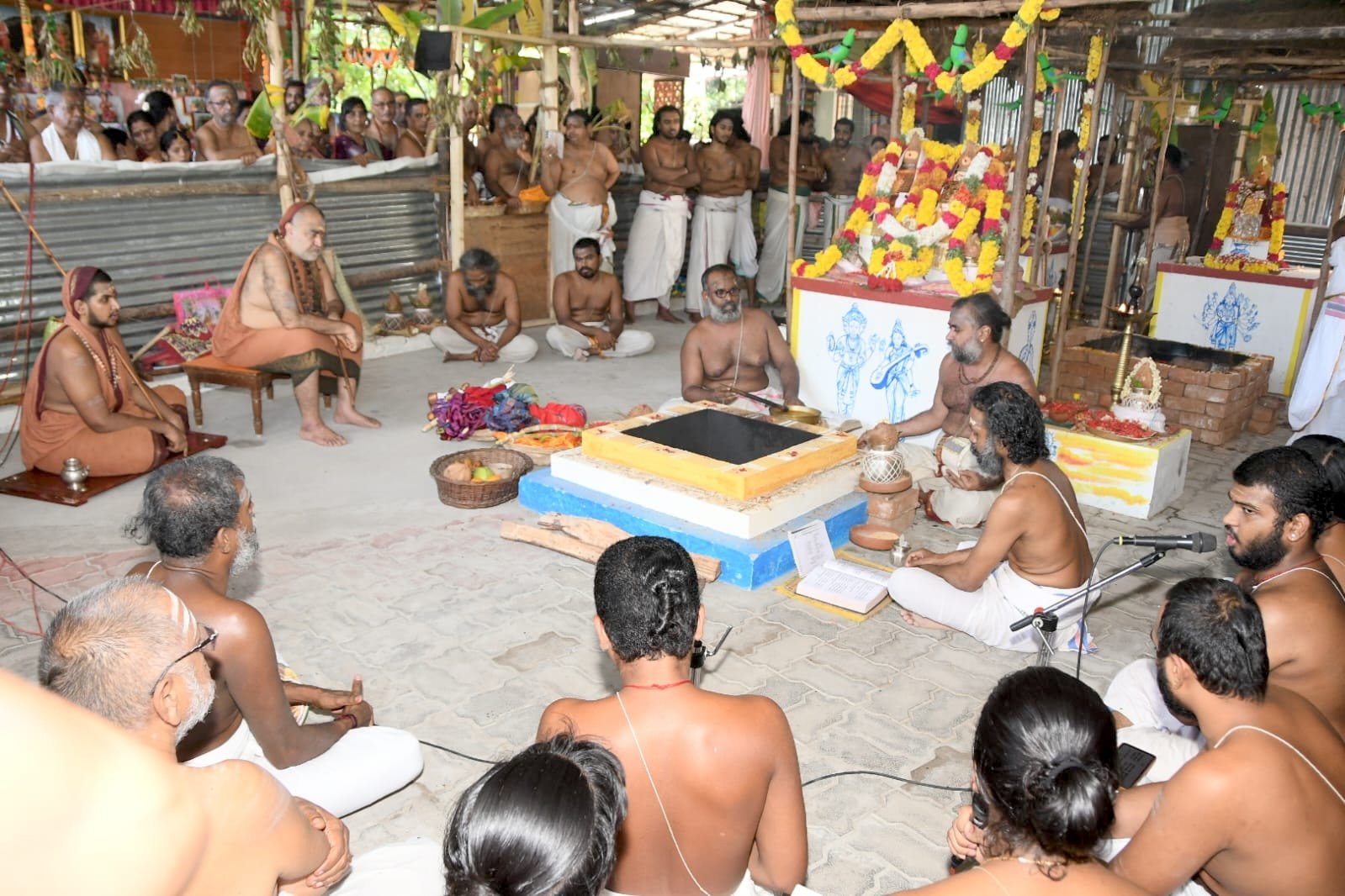 Sharan Nvaratri - Poornahuti performed